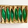 RESERVED Vintage Rainbow Icicle Christmas Ornaments Poland in Box